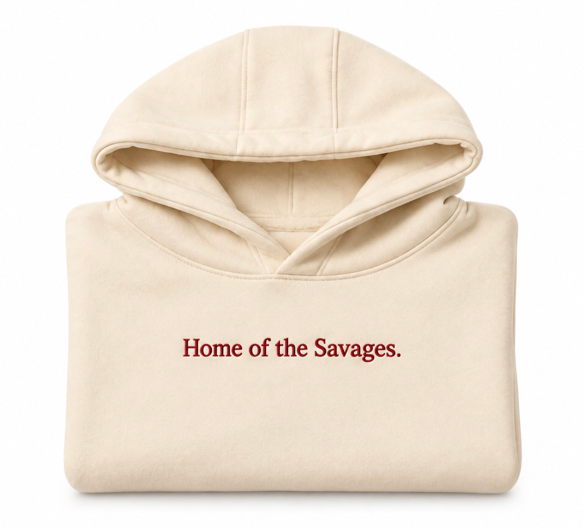 Home of the Savages Hoodie — Vanilla Milkshake