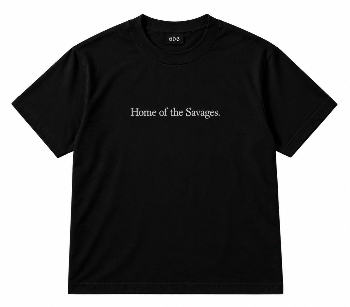 Home of the Savages Tee — Black